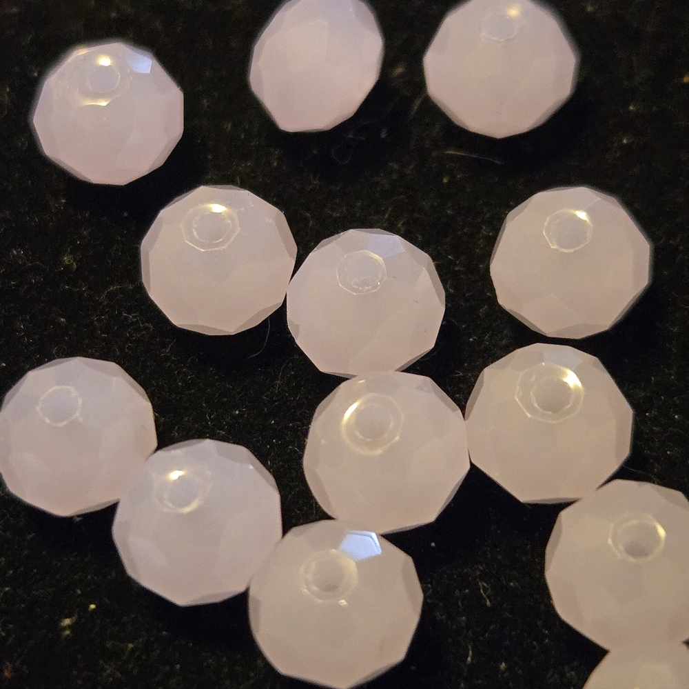 Faceted Lavender Beads
